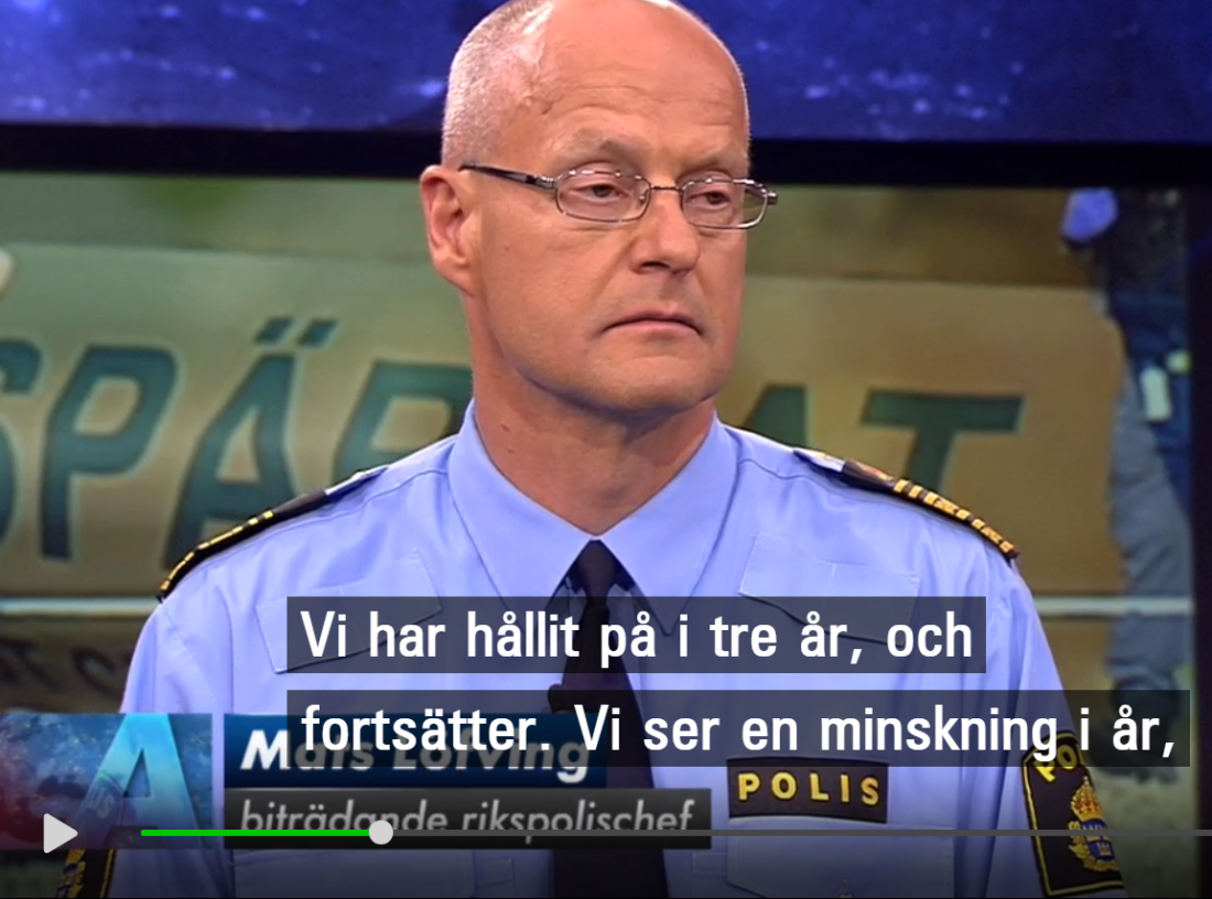 Mats Löfving biträdande rikspolischef